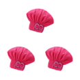 thumbnail image 2 of Billuyoard Gorro de baño envuelto para un secado rápido y duradero del cabello, envoltura de toalla para el cabello fácil de absorber, rosa Type1 NO1, 2 of 6