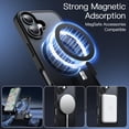 thumbnail image 3 of JETech Magnetic Case for iPhone 16 Plus 6.7-Inch Compatible with MagSafe, Translucent Matte Back Slim Shockproof Phone Cover (Black), 3 of 6