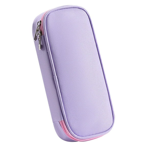 Pencil Case Storage Organizer Box for Teen Adult Solid Color Large Capacity Pencil Case with Zippe Pencil Bag Cute Practical Pencil Case Universal Multicolor Optional for College Office