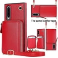 thumbnail image 5 of Funda tipo cartera para Huawei P30 con tarjetero y correa para el hombro para mujer, 5 of 5