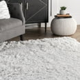 thumbnail image 6 of nuLOOM Kristan Hand Tufted Shag Area Rug, 8' 6" x 11' 6", Ivory, 6 of 6