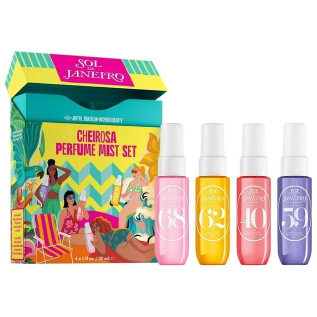Refurbished w-458 Travel Brazil Perfume Set/Fresh And Energetic - Easy To Carry