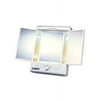 Conair Reflections Two Sided Incandescent Lighted Makeup Mirror in White