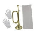 thumbnail image 2 of TISHITA Instrument de Musique Trompette Bugle pour Performances d'Orchestrale Style A, 2 of 8