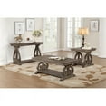thumbnail image 2 of Pemberly Row Wood End Table with Lower Shelf in Distressed Dark Oak, 2 of 5