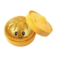 thumbnail image 1 of EGNMCR Stress Relief Toy Glitter Dumpling Toy Slow Rising Simulation Bao Bun Toy With Box Stress Relief For Kids Adults Cute Kawaii Plushie For Anxiety Relief Party Soft and cute dumplings to squeeze, 1 of 4
