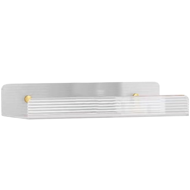 MasteelfCA Acrylic Floating Shelf Wall Shelf for Home Bathroom Bedroom Kitchen Living Room