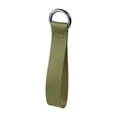 thumbnail image 1 of Llavero promocional de poliéster con mosquetón resistente-Tissu verde 3.5 x 17, 1 of 2