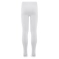 thumbnail image 2 of Alvivi Kids Girls Solid Color Stretch Ballet Dance Socks Tights Gymnastic Yoga Training Leggings White 7-8, 2 of 5
