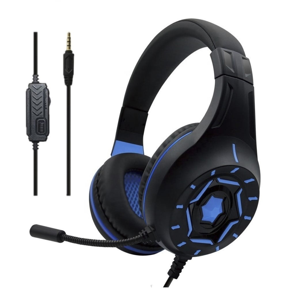 Renewgoo DEATHSTAR Pro Gaming Headset w/ Mic for PS4, PS5, Xbox