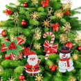 thumbnail image 2 of Llaveros navideños 5D DIY TUNC brillantes con diamantes completos, 2 of 5
