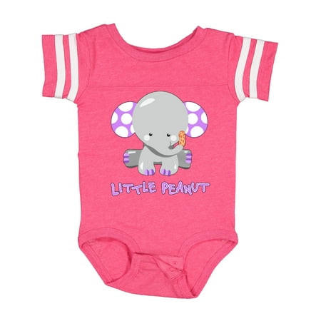 

Inktastic Little Peanut- Cute Baby Elephant Gift Baby Boy or Baby Girl Bodysuit