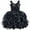 black, variant on Sequin Tutu Dress Sparkle Tulle Party Birthday Wedding Pageant Gown,Pastel Rainbow,4T
