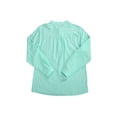 thumbnail image 2 of FOCUSNORM Men's Long Sleeve T-Shirt Loose Fit Tops Solid Color Blouse, 2 of 9