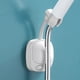 thumbnail image 5 of Soporte de ducha universal sin perforaciones Soporte de cabezal de ducha de baño ajustable Ventosa Base fija, Blanco Jumpingount  HA002528-02, 5 of 6