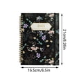 thumbnail image 2 of 2026 Academic Planner Weekly and Monthly, A5 Hardcover Organizer with Tabs & Pocket for Students, Teachers & Professional Productivity，A, 2 of 8
