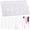 clear, variant on 28 Colors Rubber Bands for Hairs with 8 Styling Tools, 1500 Pcs Hair Elastics Baby Toddler Small Hair Ties for Girls Hairs Accessories for Women