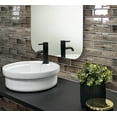 thumbnail image 2 of 5 pack Brown 11.8 in. x 11.8 in. Polished Glass Subway Mosaic Floor and Wall Tile (4.83 sq. ft./Case), 2 of 3