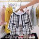 thumbnail image 4 of Vestido Para Niñas, Ropa Para Niñas Pequeñas, Conjunto De Falda A Cuadros Para Niños Pequeños, Chaqueta De Manga Larga, Abrigo, Vestido De Fiesta Blanco Odeerbi  LM103-4395, 4 of 8