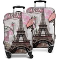 thumbnail image 1 of Travel Luggage Cover Suitcase Protector Fits 18-32 Inch Luggage Wheel Covers Patterned Travel Related Items Flower Luggage Protector Elastic Luggage Anti-scratch Suitcase Cover L, 1 of 5