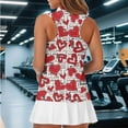 thumbnail image 6 of Uorisanigo Cute Love Heart Hiking Running Workout Tops for Women Soft Zip Up Collar Quick Dry Athletic Shirts Versatile Athletic Workout Tops for Workout Sports, 6 of 7