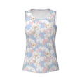 thumbnail image 4 of Lsque Orchids Flowers Printed Workout Tank Tops for Women, Athletic Sports Tank Tops, Compression Sleeveless Dry Fit Shirts,Sleeveless Yoga Shirt-Small, 4 of 9