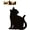 #C, variant on Cat Shadow Night Light Set, LED Cats Silhouette Wall Light with Light & Sound Sensor, Decorative Ambient Night Lamps for Bedroom, Hallway, Living Room, Gift for Cat Lovers (#B)
