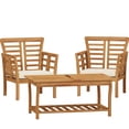thumbnail image 2 of Minimalistic Aesthetic Furniture - Indoor or Outdoor Use with Slat Panel Design, 2 of 7