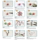thumbnail image 4 of 1 caja DIY 1 juego de cuentas de arcilla polimérica de 8 mm para hacer collares y pulseras, kit para hacer joyas de aleación para adultos y principiantes, 4 of 7