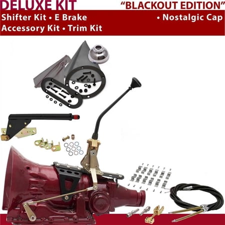 American Shifter 4L60E Shifter Kit 10 in. E-Brake Cable Clamp Trim Kit for CBD28