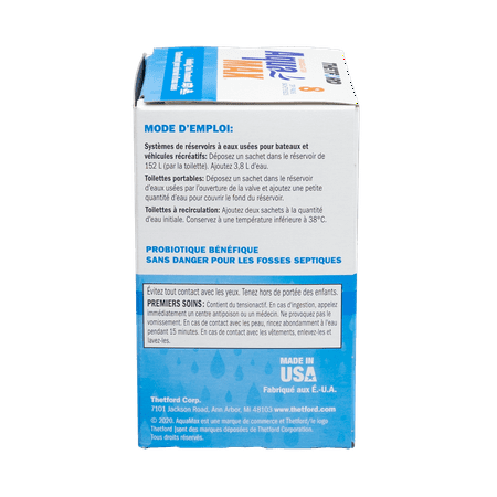 Thetford AquaMax Spring Showers 8-pack Dry Holding Tank Treatment