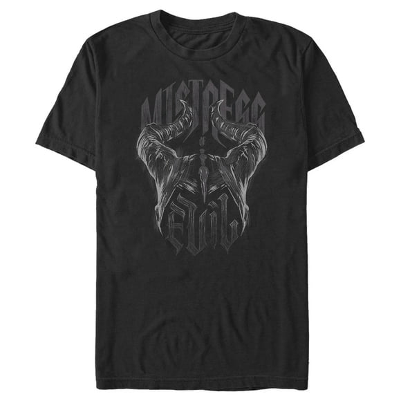 Men's Maleficent: Mistress of All Evil Sketch Horns  T-Shirt - Black - 3X Large