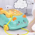 thumbnail image 5 of CanGonggg Baby Cell Phone Toy Pretend Phones Toys For Boy & Girl Birthday Musical Toy For Toddlers Kids Educational Call & Toddler Toys Toys For Ages 2-4 Kids Toys Toddler Toys 2-3 Baby Book, 5 of 8
