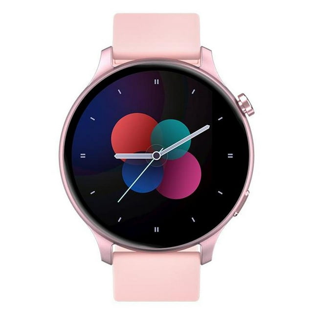 Reloj Inteligente Fralugio Smart Watch Gt3 Lujo Full Touch Hd Ips Rosa