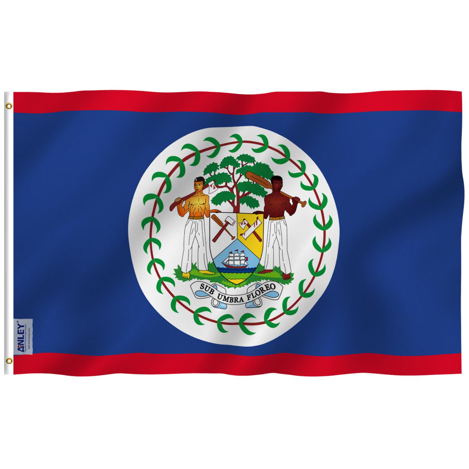 3X5 BELIZE FLAG CENTRAL AMERICA FLAGS NEW BANNER F049 
