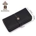 thumbnail image 5 of FALAN MULE Wallets for Women Trifold Wristlet Wallets Large Capacity RFID Blocking Ladies Purse Credit Card Holder, 5 of 7