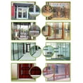 thumbnail image 2 of Door Edge Trim Bottom Seal Self Adhesive Dustproof Sound Insulation Weatherstrip Trim Transparent, 2 of 2