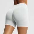 thumbnail image 2 of Taqqpue Women Scrunch Butt Lifting Biker Shorts Tummy Control High Waisted Seamless Yoga Booty Shorts Casual Solid Color Workout Impact Shorts for Gym Running, 2 of 9