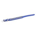 thumbnail image 4 of Collier pour Chien en Cuir avec Rivets Cloutés pour Chats Chiots Petits Moyens Animaux Bleu Foncé 37*2.5CM, 4 of 8