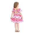 thumbnail image 2 of Vestido Disney Princess Ariel con volantes, manga corta, para niña, 4-5T, 2 of 6
