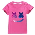 thumbnail image 2 of Camiseta de verano para niños para niñas Marshmelloing Adorable ropa de manga corta para niños pequeños recién llegado máscara de dibujos animados camiseta de algodón para niños zhangyuxiang LED, 2 of 2