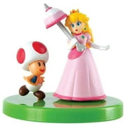 Super Mario Mario Kart Princess Peach with Toad Buildable Figure (No Packaging)