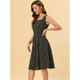thumbnail image 3 of INSPIRE CHIC Robe Midi Vintage Sans Manches à Imprimé Cerise pour Femmes, 3 of 5