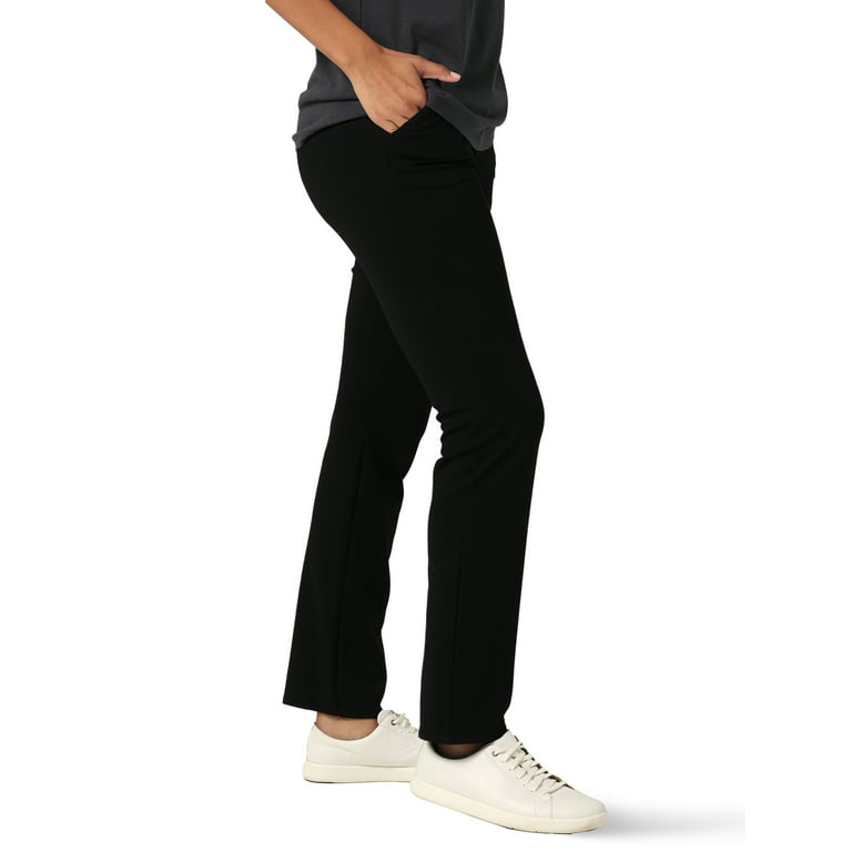 Lee Pants: Women's 4631201 Black Relaxed Fit Straight Leg Pant