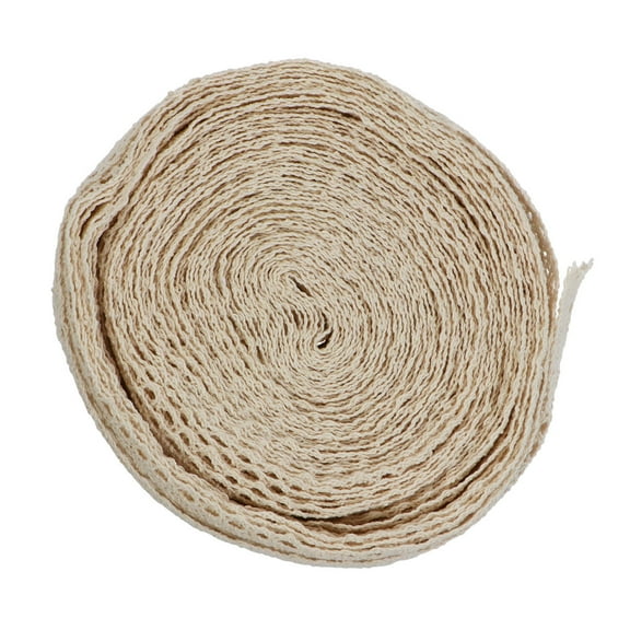 PBPBOX Flower Embroidery Lace Trim Cotton Beige 1Pcs Elegant Clothing Accessories