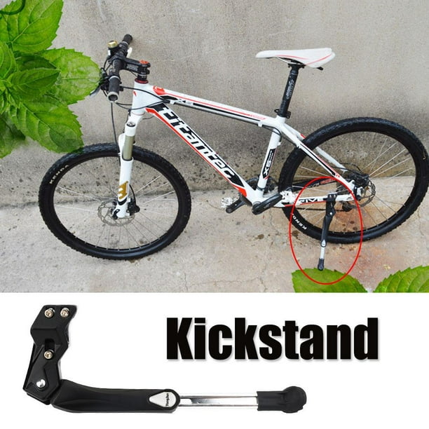 Béquille de vélo, support de vélo réglable en alliage d'aluminium