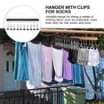 thumbnail image 5 of WASHWEPE Hangers For Bras PVC Users Bedroom 1Pcs 14.2X7.7X0.9In, 5 of 6