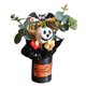thumbnail image 1 of Ramo de cabeza de calabaza de Halloween, adorno de fantasma de calabaza, decoración, mini flor blanco, 1 of 9