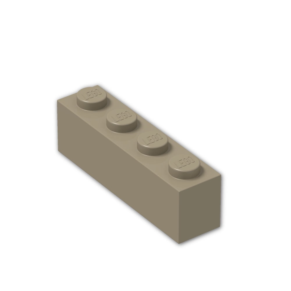 Parts /& Pieces 3 x Lego Sand Yellow bricks – 6001822 size 1x4