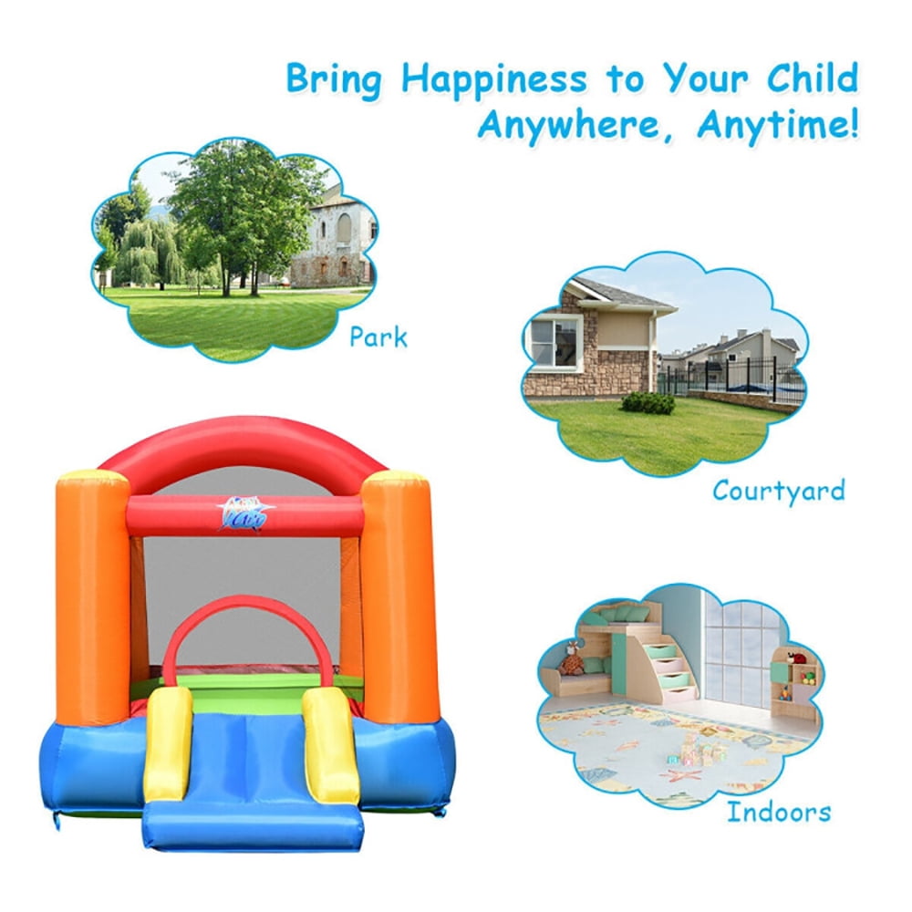 Aimee Lii Inflatable Bounce House Kids Slide Bouncer Jump Castle Playhouse, Kids Bounce House for 5+